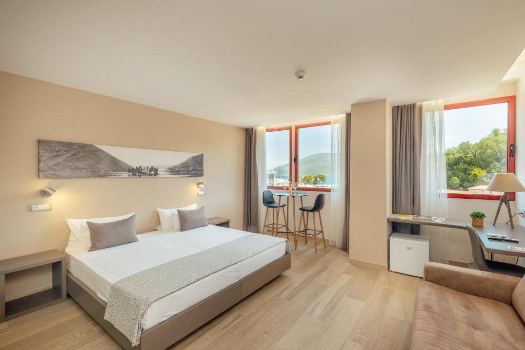 Room interior at Centar Novi hotel in Herceg Novi, Montenegro (3)